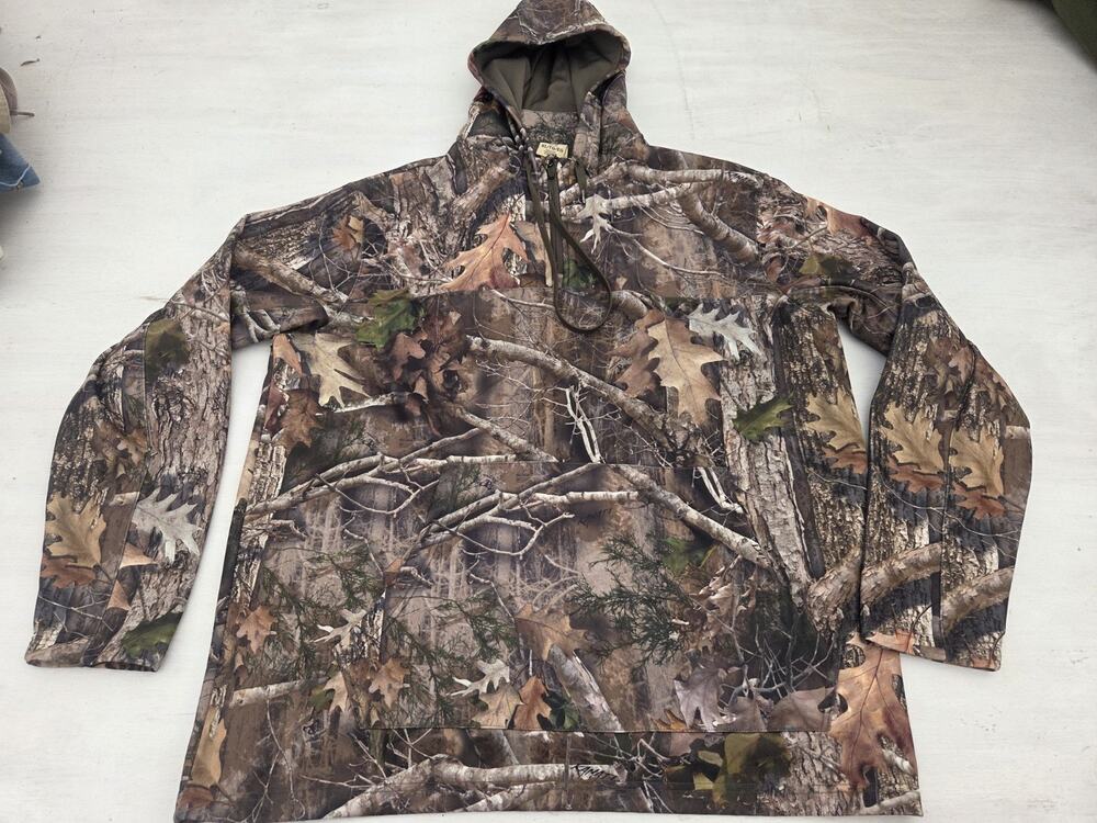 Red Head True Timber Camo Full Zip Hoodie Men's Size XL Hunting Kanati Outdoors